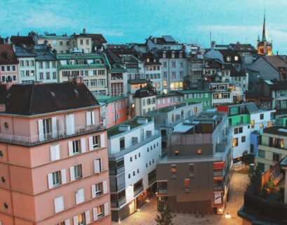 What type of paint is used in commercial buildings