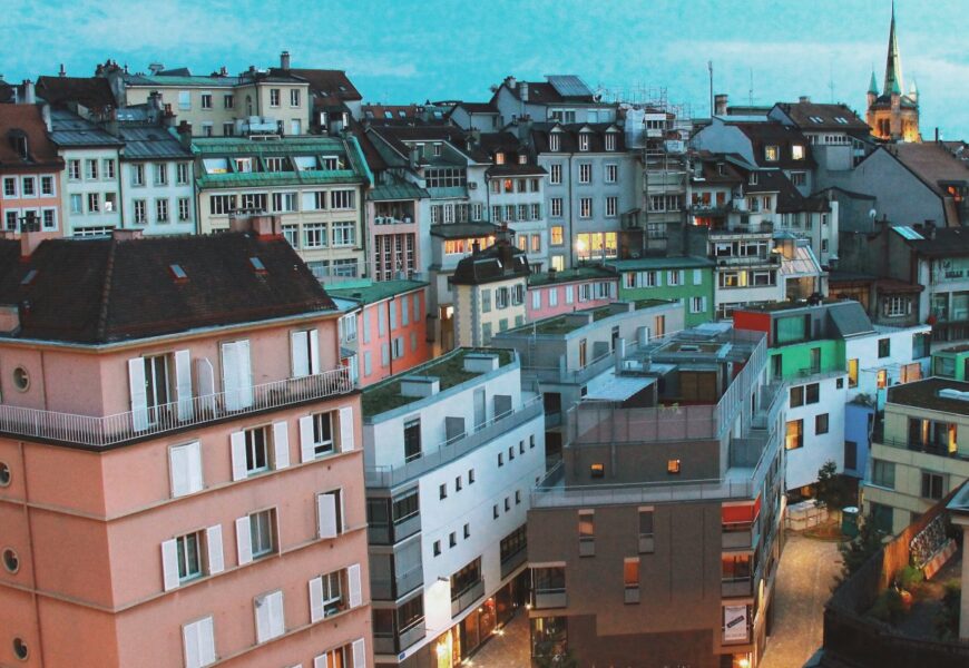 What type of paint is used in commercial buildings