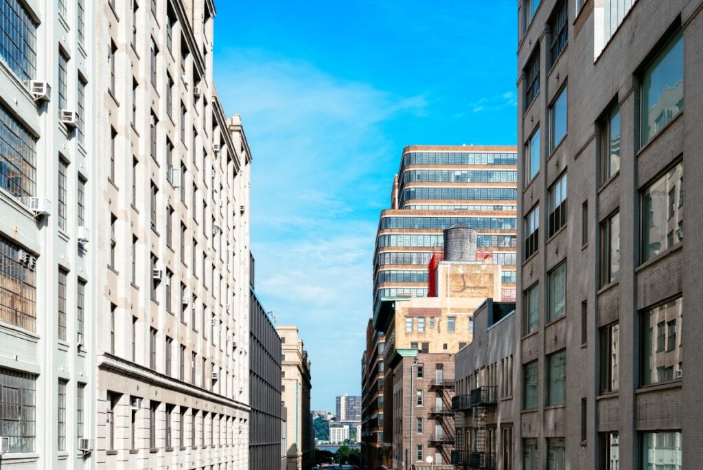 What type of paint is used in commercial buildings